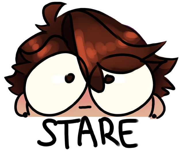 Stare Sticker/Emote